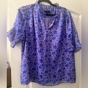 J.Crew Floral Blouse